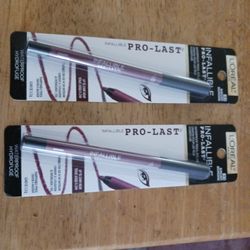 2 New Loreal Pro Last Eye Liner Purple