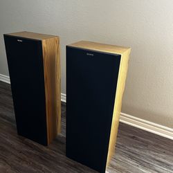 Sony SS-U211 Vintage Floor Speakers - Made In USA (Pair)