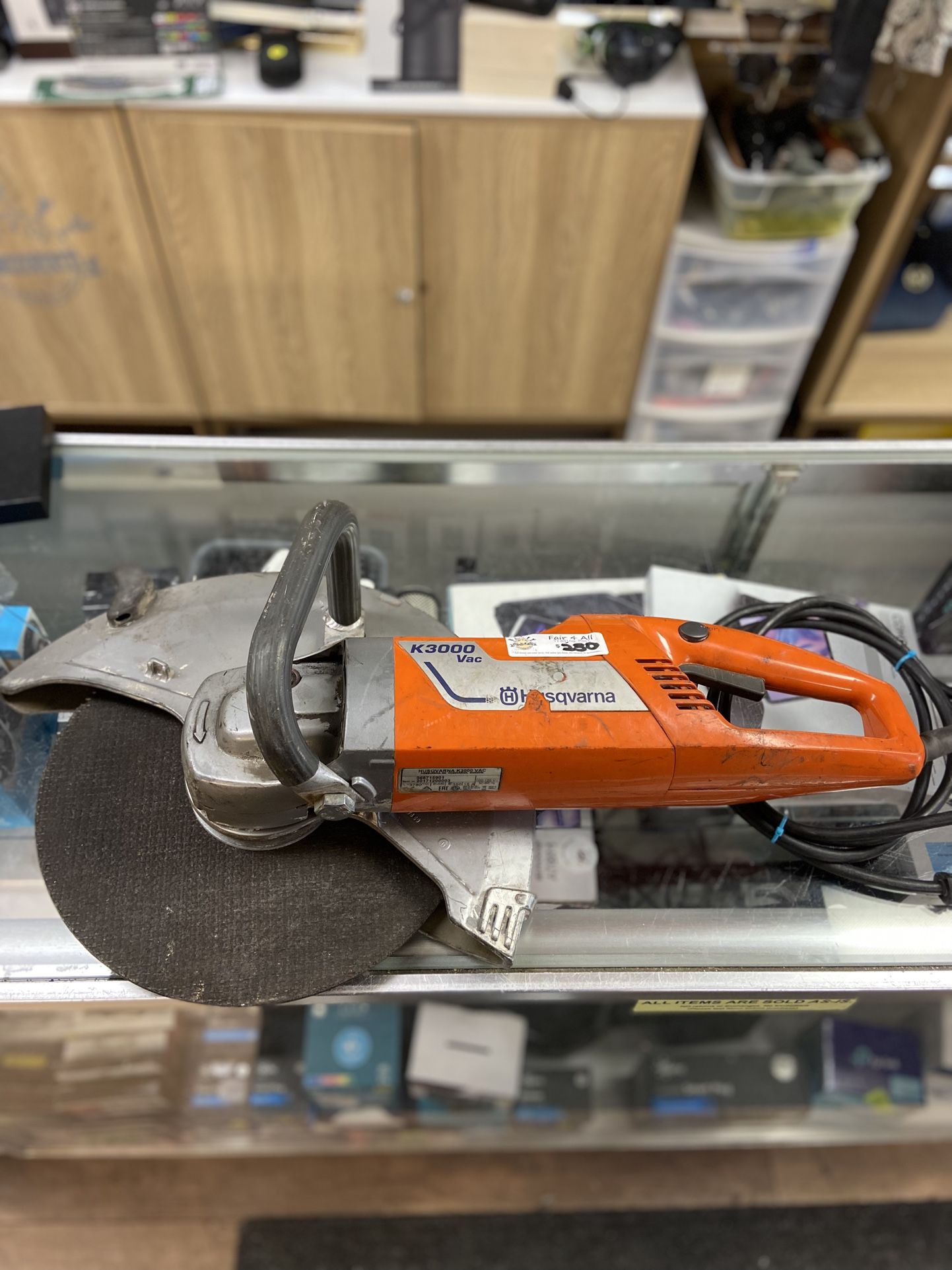 Husqvarna K3000 Wet Cutting Electric Concrete Saw