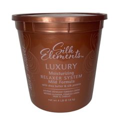 Silk Elements Luxury Moisturizing Relaxer System Mild Formula Shea Butter 4 lbs