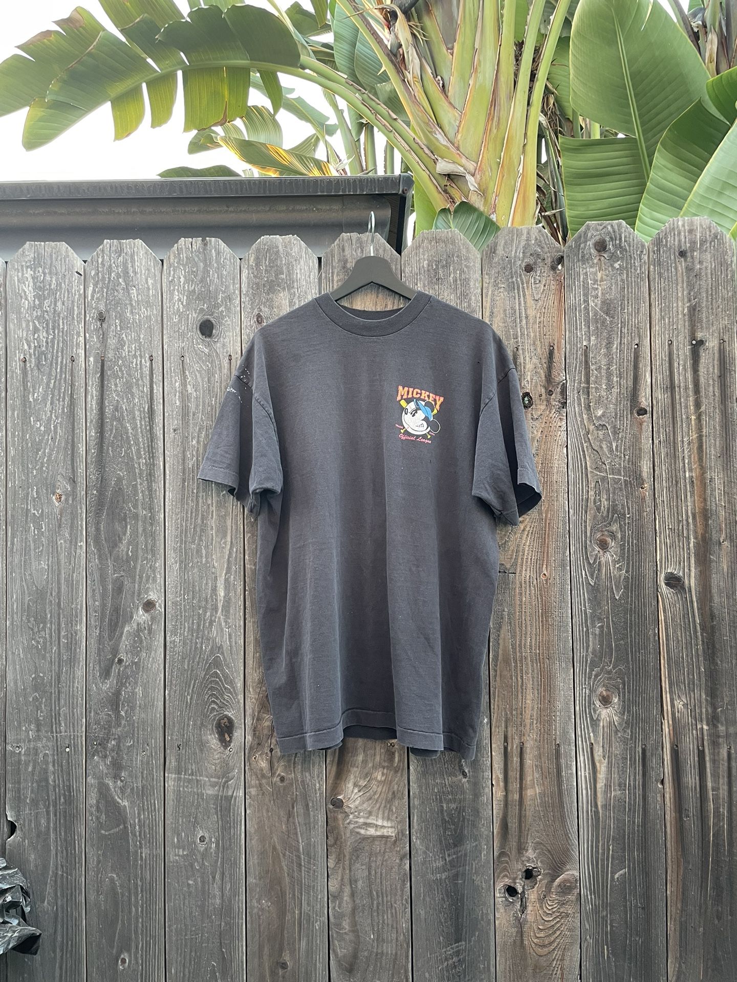 Vintage Mickey Baseball League Tee
