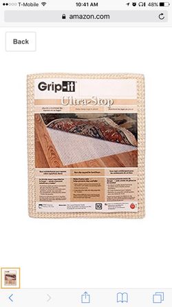 Non slip for area Rugs 8x10'