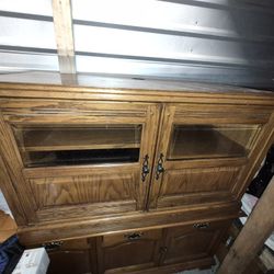 Wood TV Stand
