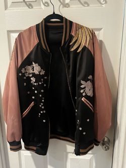 Phoenix-embroidered Koisea Sukajan Jacket