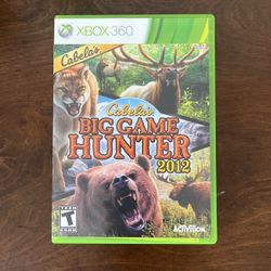 Cabela’s Big Game Hunter 2012 - Xbox 360
