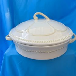 Princess House 2 PC Ceramic Casserole