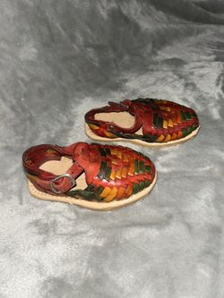 Size 4 Baby Girl Huarache Sandals
