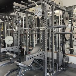 3 N 1 SMITH MACHINE🔹SQUAT RACK🔹FUNCTIONAL TRAINER 