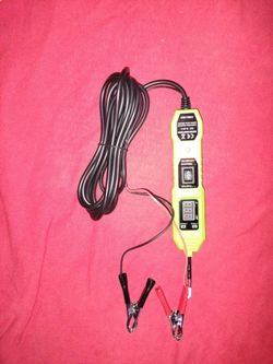 electric circuit battery tester