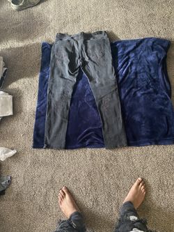 men’s black jeans