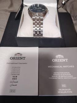 Orient automatic watch with sub dials
