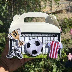 Soccer Party Favor Boxes 