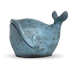 Cast Iron Decorative Door Stop - Bookend - Beach and Nautical Décor - Heavy Door Stopper, Beach Decoration for Home - Recycled Cast Iron Heirloom Piec