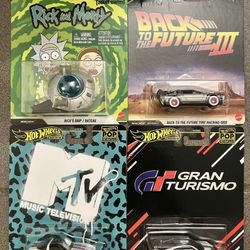 Hotwheels Pop Culture Set