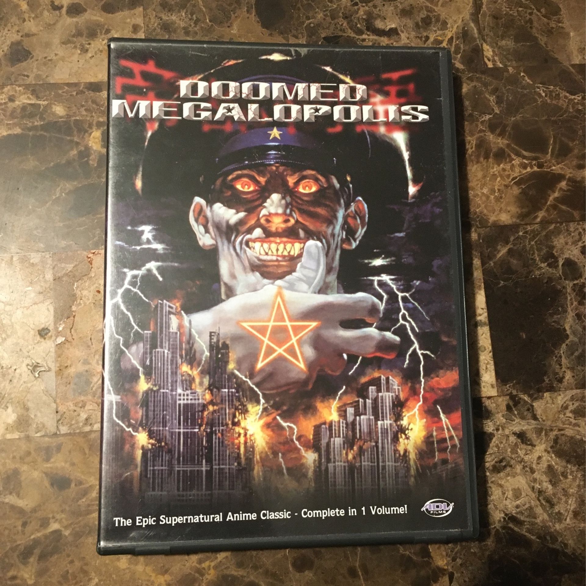 Doomed Megalopolis Anime DVD Volume 1 for Sale in Phoenix, AZ