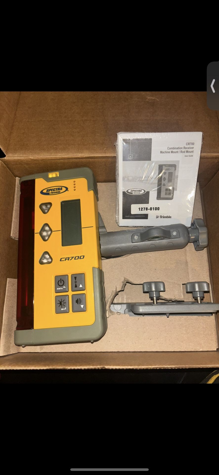 New Trimble CR700 Excavating Equipment 