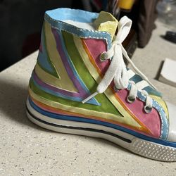 Decorative Ceramic Sneaker/Converse Piggy Bank