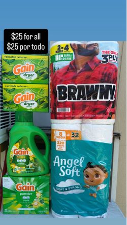 Gain Laundry Detergent Bundle