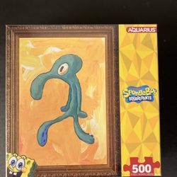 Aquarius SpongeBob SquarePants: SQUIDWARD BOLD & BRASH 500pc 19" x 14" Puzzle