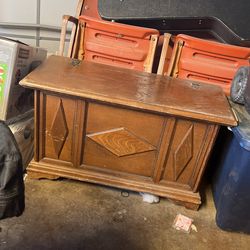 Antique Wine Holder Chest
