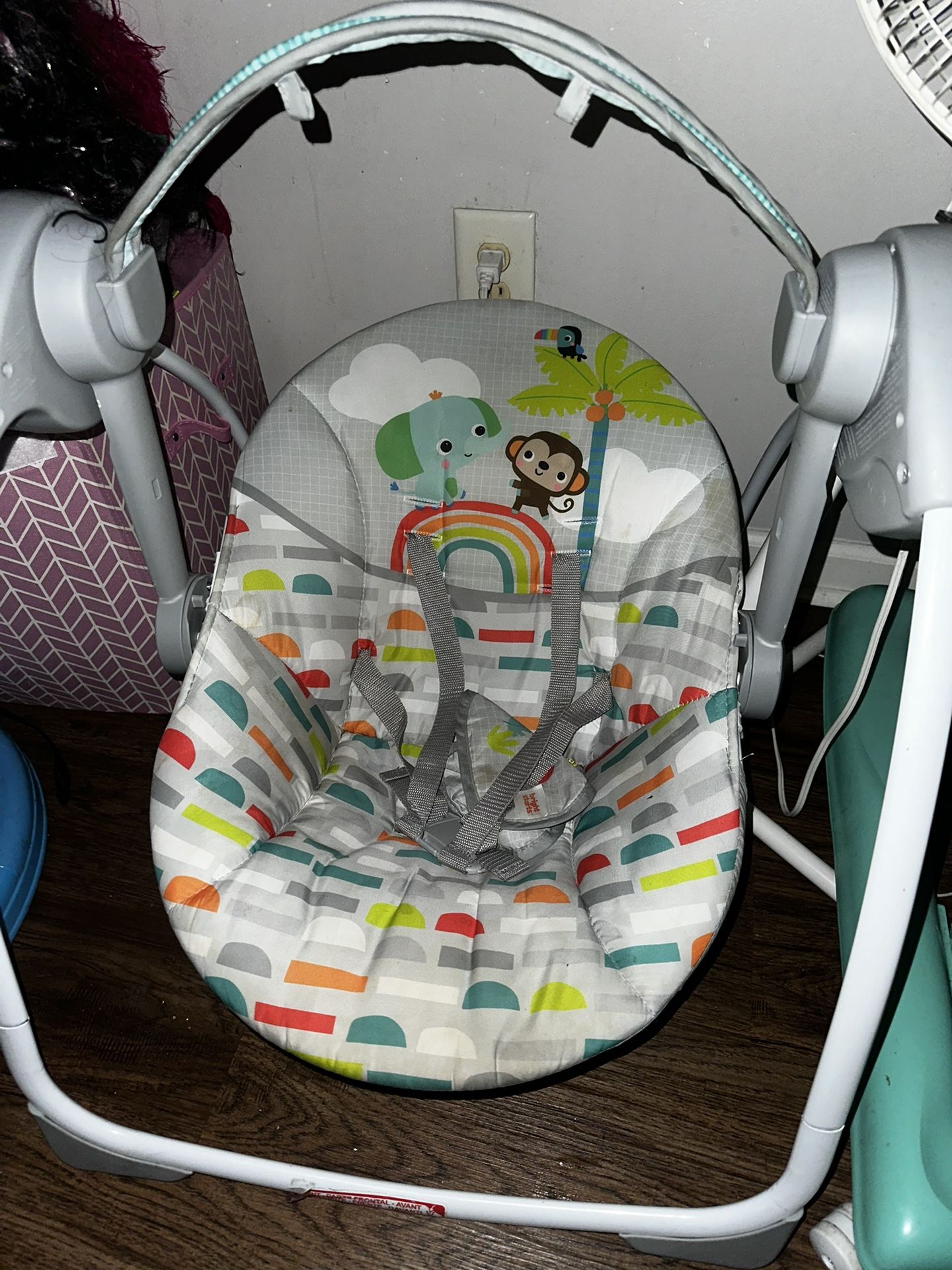 Portable Compact Baby Swing 