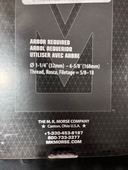 Morse 5-1/2” Bi-Metal Hole Saw 140mm Made in USA