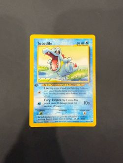 Pokemon, Totodile (81) - Neo Genesis
