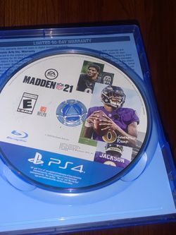Opened PlayStation 4 & 5 Video Game PS4 PS5 Madden NFL 21 Football