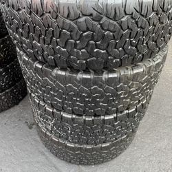 I Have 4 Tires 285-65-20 Bf Goodrich Ko2 Good Condition $260 All Four Mounted And Balanced 