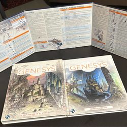 Genesys Tabletop RPG Core Rulebook + Player’s Guide + Game Master Screen