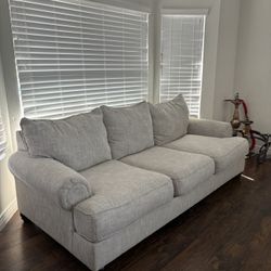 3 Person Gray Sofa 