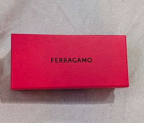 Ferragamo Glasses Sunglasses Storage Box - Luxury Designer *EMPTY* Red