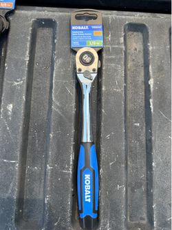 Kobalt 90-Tooth 1/2-in Drive Comfort grip Handle Ratchet