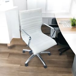 Modern White Office Chair