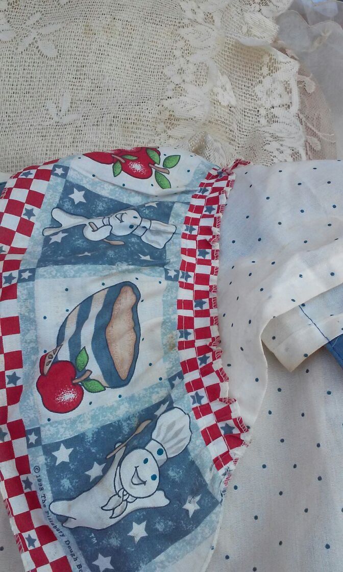 Kitchen curtains Pillsbury dough boy