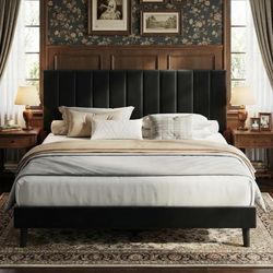 Queen Bed Frame NEW IN BOX Black