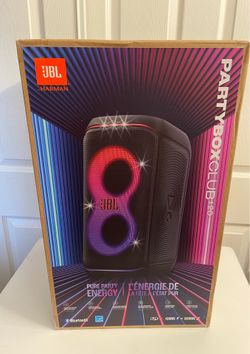 JBL PARTYBOX CLUB 120  NOT  NEGOTIABLE
