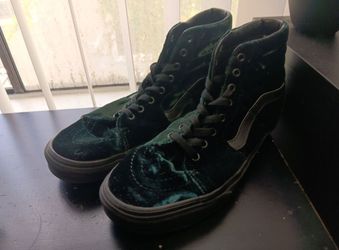 SK8-Hi Velvet Green Vans