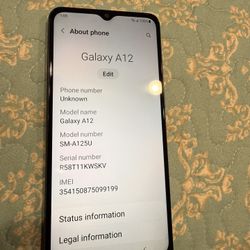 Samsung Galaxy A12 Unlocked Worldwide Any Network In USA and Overseas Phone Is In Excellent Condition 