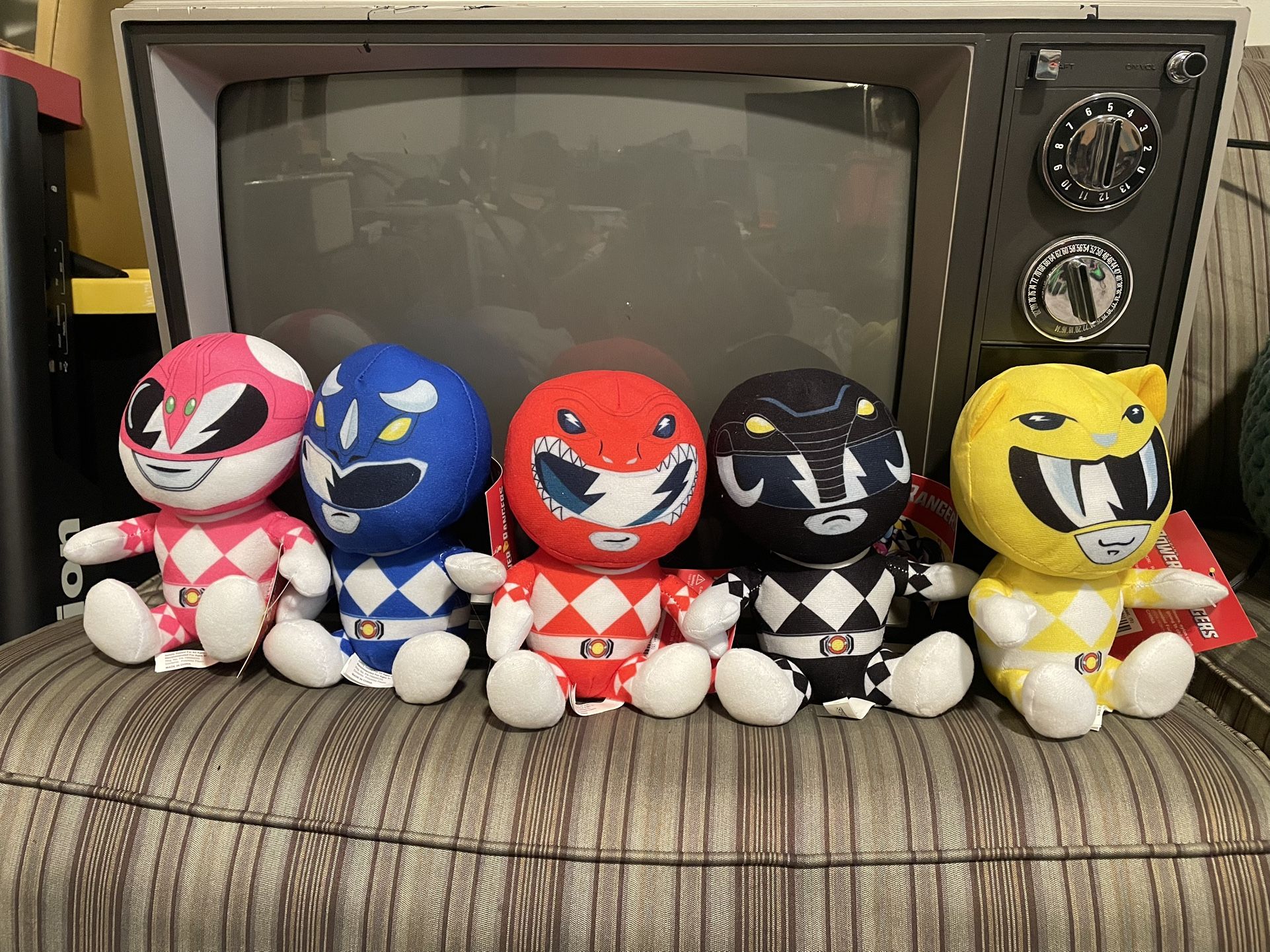 Power Rangers Plushie Set (5 Total)