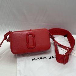 Marc Jacobs Snapshot Crossbody Bag Sandcastle Geranium