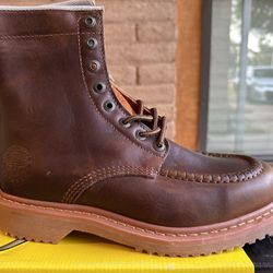 Leather Work Boots/ Botas De Trabajo De Piel 