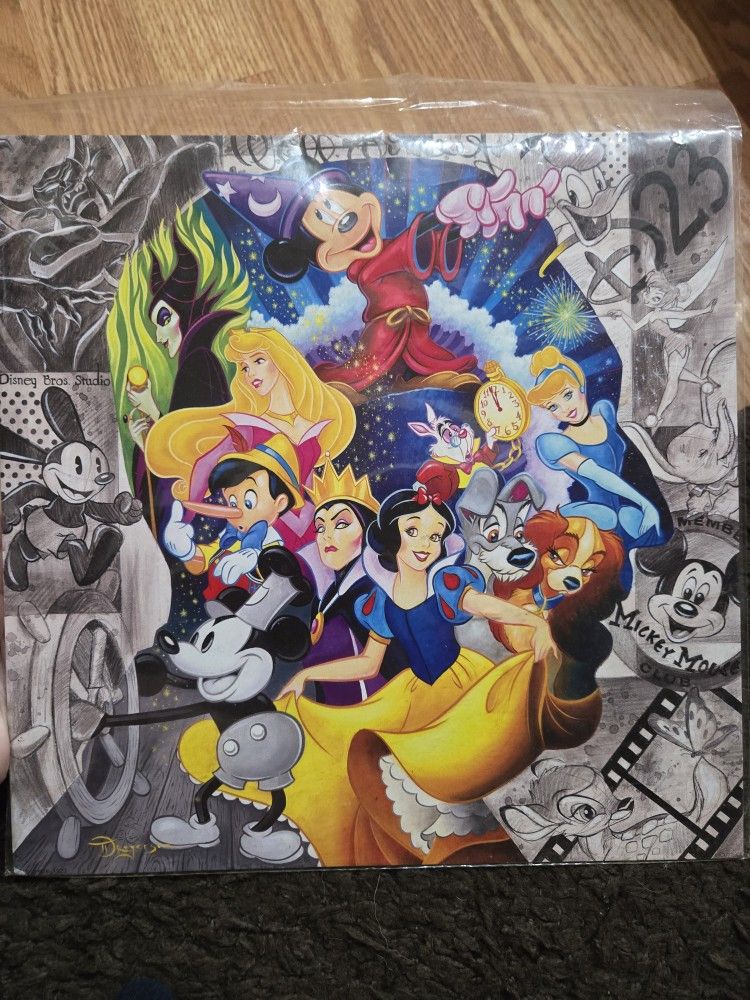 Disney Fine Art Lithograph – “A Colorful Mind” by Tim Rogerson 🎨✨
