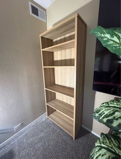 5-Shelf Standard Bookcase 6x27”