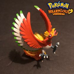 Legendary Pokemon Heart Gold Ho-Oh Limited Edition Figure Nintendo Pre Order Bonus Promo Rare