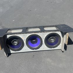 Subwoofer Box And Amp For Sell