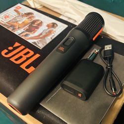 JBL Wireless Microphone & Adapter Receiver w/ Dual Channel Connection (Partybox Original)