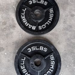 2 - 35LB Weights