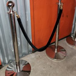 Black Stanchion Rope ONLY