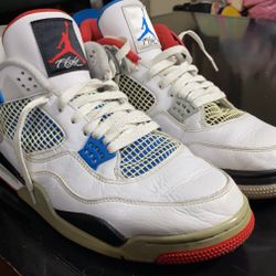 Sz 12 Jordan retro 4 What The